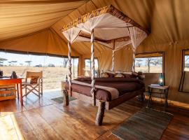 Mawe Tented Camp，位于塞伦盖蒂的木屋