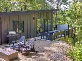Hot Tub and Fire Pit Cabin in Black Mountain!