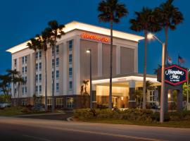 汉普顿坦帕洛基泊因酒店，位于坦帕HCA西佛罗里达附近的酒店