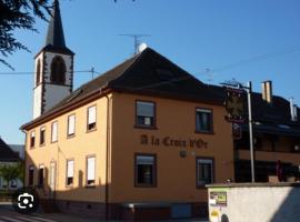 Hôtel à la croix d'or，位于Sessenheim的酒店