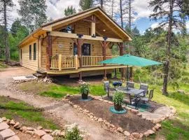 Private Hot Tub and Pond Conifer Log Cabin
