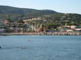 Rez de villa, 2 pièces, 2 à 4 pers, à 250 m plage et centre-ville