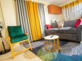 Tom Mboya Estate - Fast WI-FI, Netflix and Parking 1Br Apartment in Kisumu Town