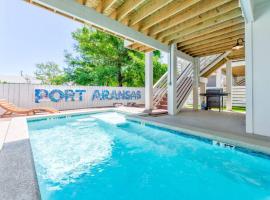 New Luxury Villa and Private Pool-Cart-Ocean View!，位于阿兰瑟斯港的豪华酒店
