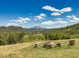 Scenic Mount Sopris View Historic Alpine Cabin!