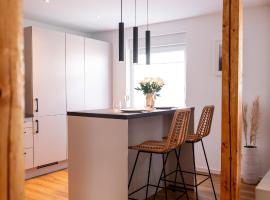 Exklusives Apartment in bester Lage in TBB，位于陶贝尔比绍夫斯海姆的酒店