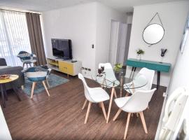 Apartamento Altos del boldo, cómodo，位于库里科的公寓