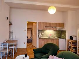 Cosy warm apartment in the heart of Prague.，位于布拉格的酒店