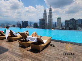 The Platinum 2 KLCC Premium Suite by Reluxe Kuala Lumpur，位于吉隆坡吉隆坡金马区火车站附近的酒店