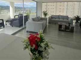 Apartamento con vista al lago.