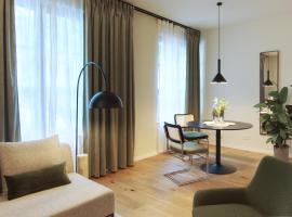 VB Boutique Apartment - Studio in belebtem Viertel nah zur Messe，位于美因河畔法兰克福的公寓