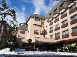 柏格哲摩茹戈达酒店，位于白马村白马八方尾根滑雪场附近的酒店