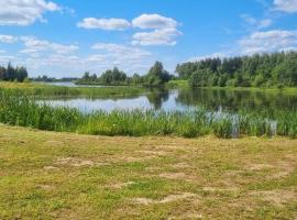 A&G SODYBA CAMP žvejų kampelis，位于普伦盖的露营地