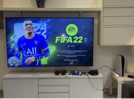 شقه فاخرة بالنرجس بالقرب من المطار
