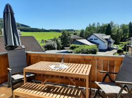 Ferienwohnung Marion，位于Wallenborn的带停车场的酒店