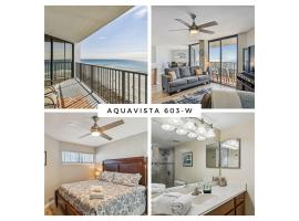 Aquavista Condominiums #603-W by Book That Condo，位于巴拿马城海滩的度假短租房