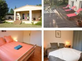 Gîte l échappée bleue Dromoise - villa