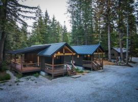 Wilderness Lodge 1 bedroom cabin in the woods at Lake Wenatchee，位于莱文沃思的木屋