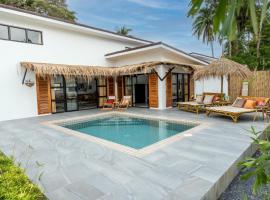 Manao Pool Villa 6 - 5 Mins Walk To The Beach，位于高兰的别墅