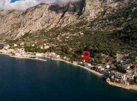 Apartments by the sea Drasnice, Makarska - 20243，位于德朗西斯的酒店