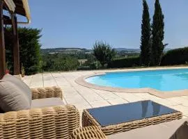 Clos du Château - Large House with Private Pool and Valley View