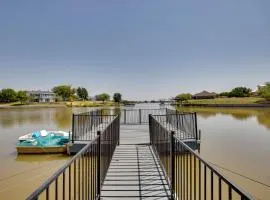 Game Room and Dock Waterfront Granbury Lake Retreat