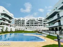 Luxe Appartement Orihuela Costa - Villamartin -Aire Residencial - green and pool view
