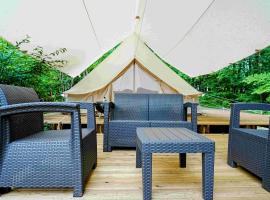 Glamping Azumino BASE Polecan - Vacation STAY 49297v，位于安昙野市的豪华帐篷