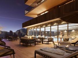 Appartement Haute gamme ski aux pieds, piscine, sauna.，位于圣莫里斯堡的酒店