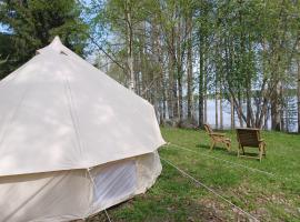 Glamping tent Pielinen，位于Lamminkylä的度假短租房
