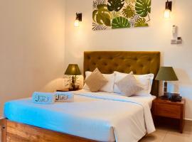 J Leaf Hotel By Blue Bird，位于尼甘布Negombo Beach Park附近的酒店