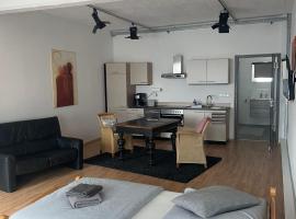 40 qm große Studiowohnung zentral gelegen in Groß-Umstadt，位于大乌姆斯塔特的公寓