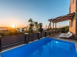 S&O Lux Villa Sitia - Amazing View, Private Pool