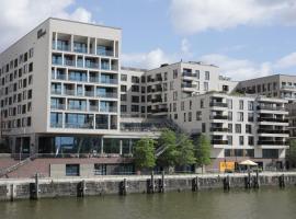 汉堡港口新城JUFA酒店，位于汉堡批发市场剧院附近的酒店