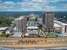 Embassy Suites By Hilton Virginia Beach Oceanfront Resort，位于弗吉尼亚海滩的希尔顿酒店