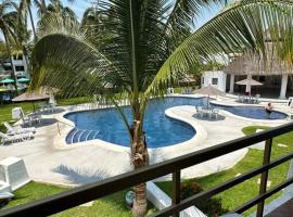 Departamento en Club Santiago Manzanillo，位于曼萨尼约的公寓