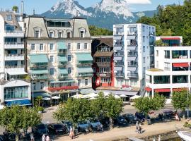 Hotel Schmid & Alfa，位于布鲁嫩Seilbahn Brunnen Urmiberg附近的酒店