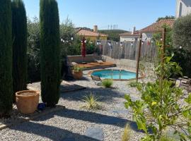 Studio entre Aix en Provence et Marseille et parking，位于塞普特梅斯·莱瓦隆普兰德坎佩茵附近的酒店