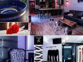 Appart Hotel GLAM88 Suites avec SPA et Sauna Privatif，位于勒米尔蒙的公寓