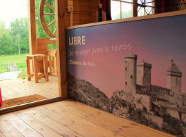 Chalet Ariégeois，位于Saint-Ybars的酒店