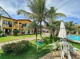 Casas no Residencial Moradas de Israel, com 3 suítes (todas com ar condicionado), internet 300MBPS e área gourmet privativa a aproximadamente 200m da praia de Taperapuã, (Axé Mói)com piscinas, sauna, portaria 24hrs