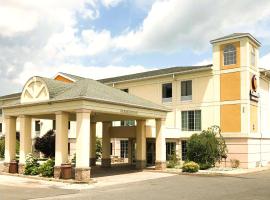 芒特波科诺康福特套房旅馆，位于Pocono Mountains Municipal - MPO附近的酒店