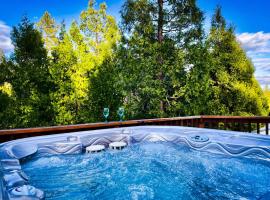 Honeybee Hive HOT TUB BBQ 8 minutes to Bass Lake Sleeps up to 6，位于North Fork的公寓