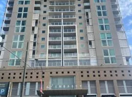 Embassy apartment free parking