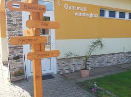 Gyarmati vendégház，位于Sirok的酒店