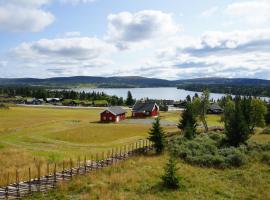 Beautiful penthouse with panoramic view at Sjusjøen，位于Ringsaker的酒店