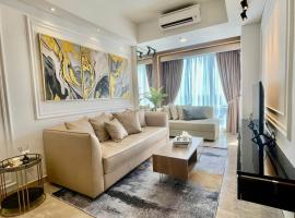 Insta-worthy staycation at 2BR luxury Apt - Podomoro Empire Tower，位于棉兰的家庭/亲子酒店