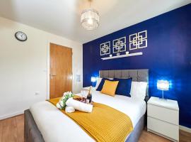 Beauchamp Suite in Coventry City Centre for Contractors Professionals Tourists Relocators Students and Family，位于考文垂的公寓