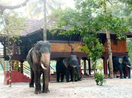 Elephant Courtyard- A Heritage Homestay，位于阿勒皮的酒店