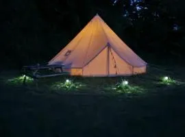 Glamping in style Bell tent